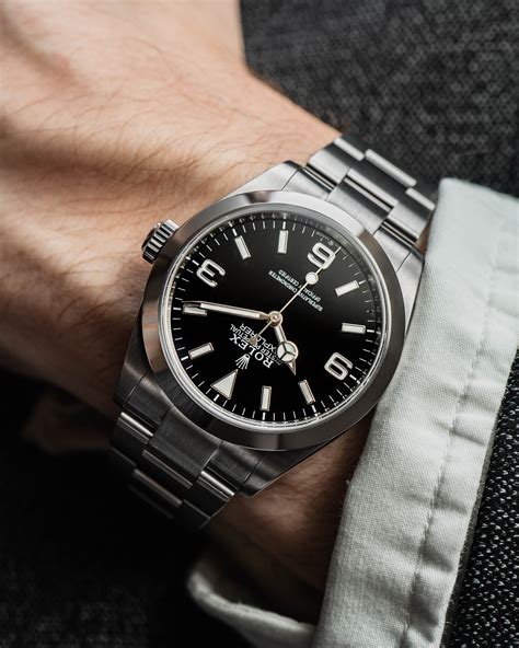 rolex explorer on woman's wrist|which rolex explorer to buy.